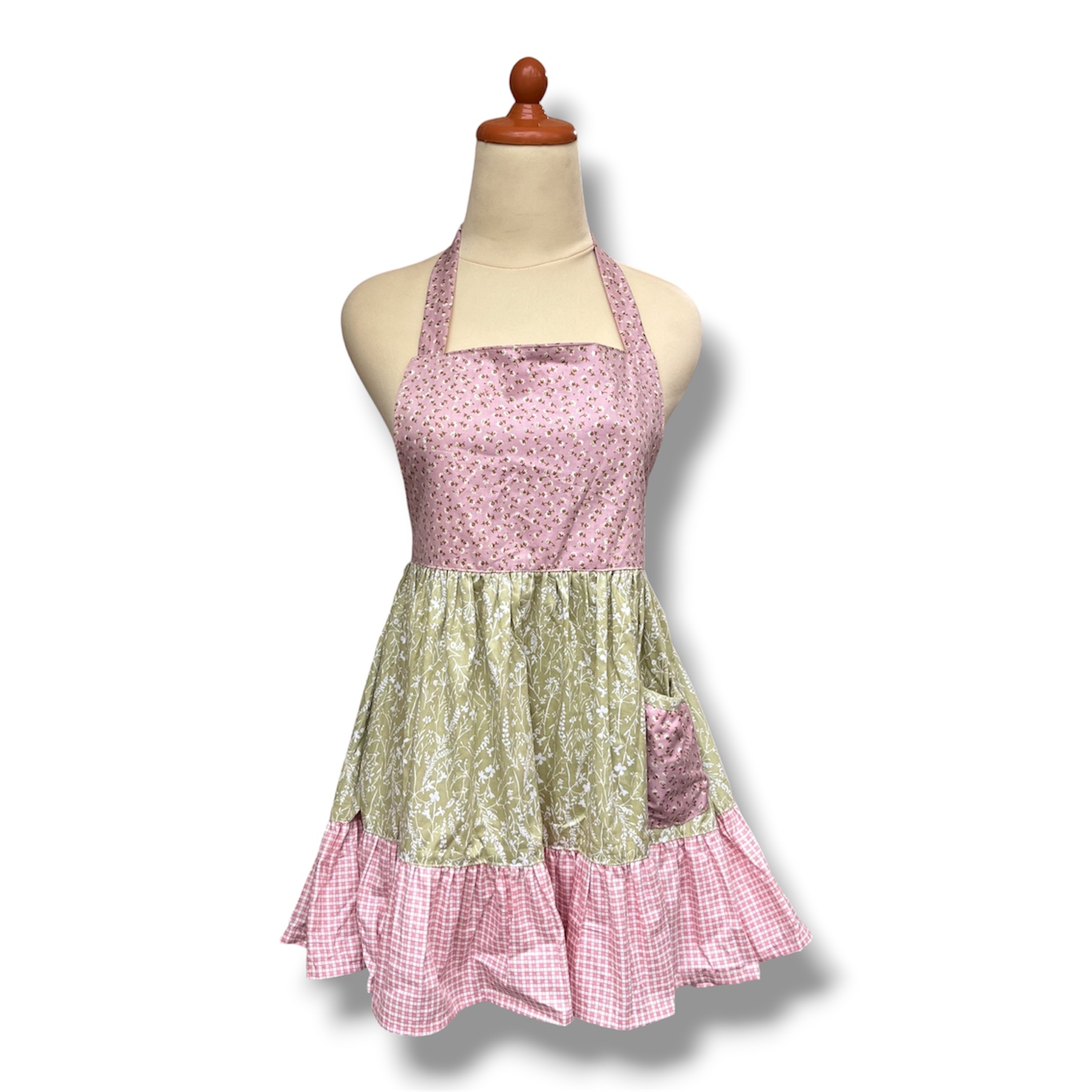 Sage & Rose Vintage Patchwork Apron