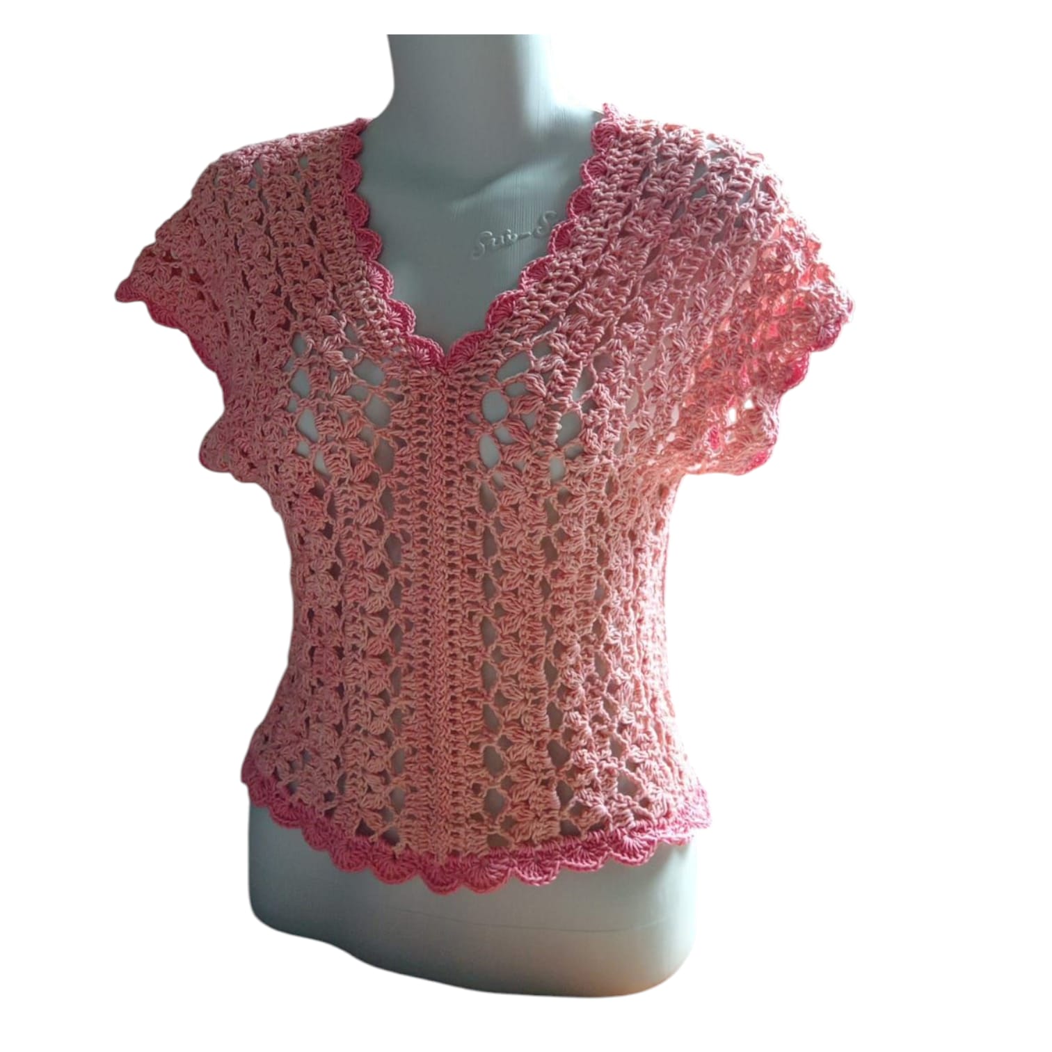 Blouse Rajut V Neck