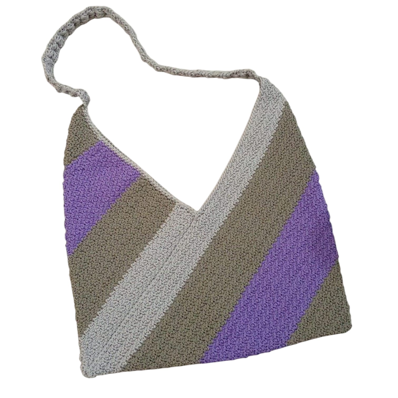 Tas Bahu Rajut - Diagonal